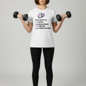 God Says I Am BBG& Unstoppable™ Lifestyle Tee