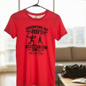 CP “Showing Up 80%” Consistency Mindset Tee